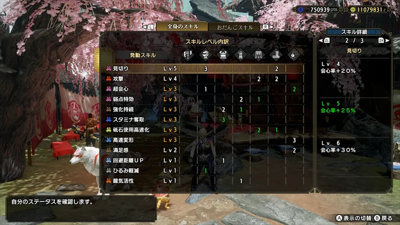 発動スキル